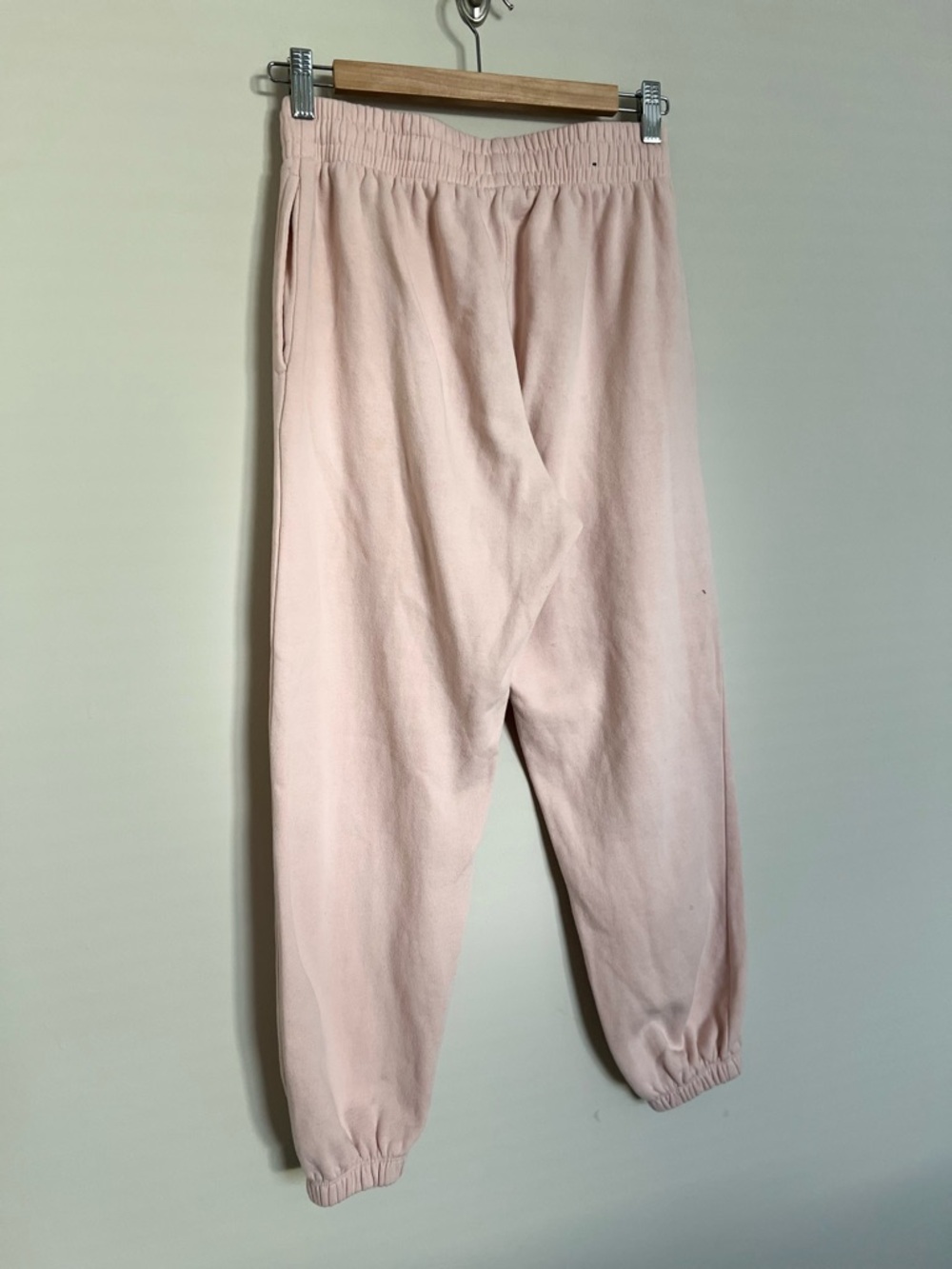 Garage Blush Pink Cozy Joggers P/S Soft Fleece Athleisure Pants - Picture 7 of 9